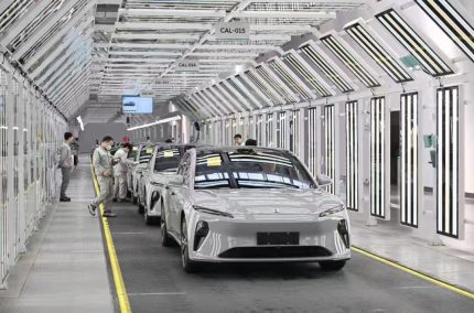 car testing line